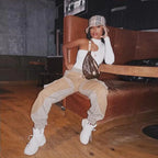 Winter Women's High Neck One Shoulder Cut-out Bodysuit