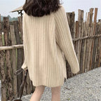 Loose Knit Sweater for Women - Versatile Autumn Top