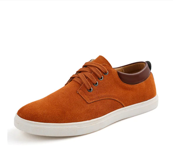 Men's Leather Casual Sneakers