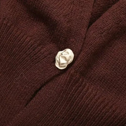 V-Neck Button Cardigan For Women