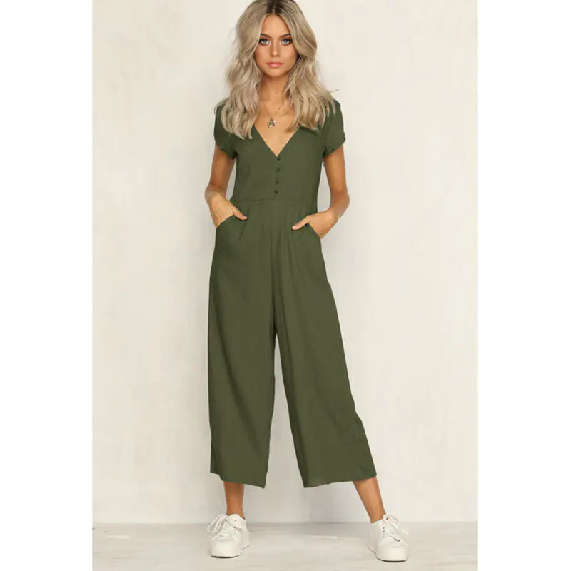 Women's V-Neck Fashion Dress