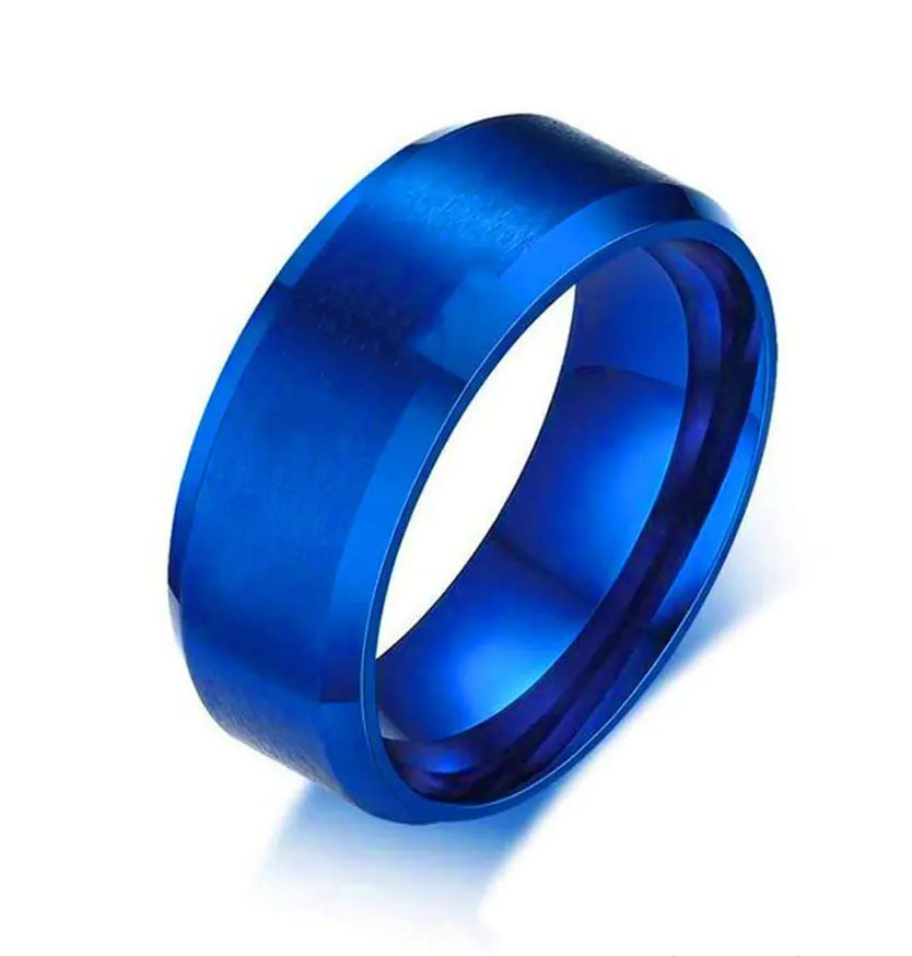 Men's Titanium Steel Ring - Simple Design