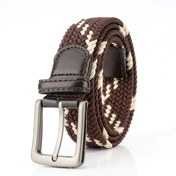 Woven Stretch Belt For Men