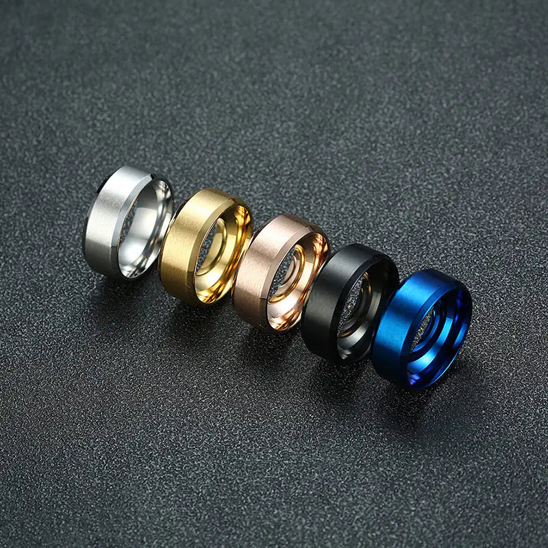 Men's Titanium Steel Ring