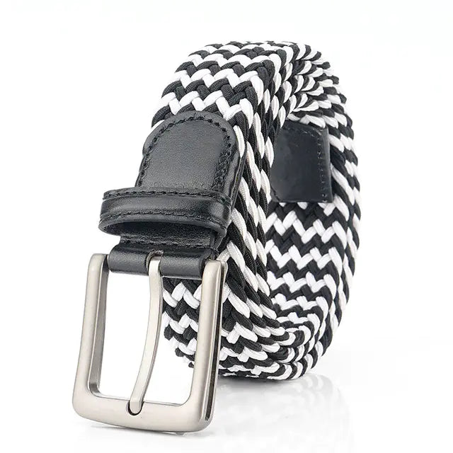 Woven Stretch Belt For Men