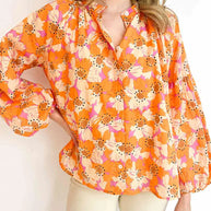 Women's Balloon Sleeve Top