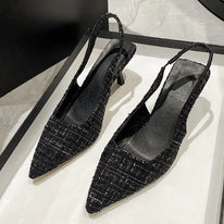 Stylish Pointed Toe Casual Women's High Heels