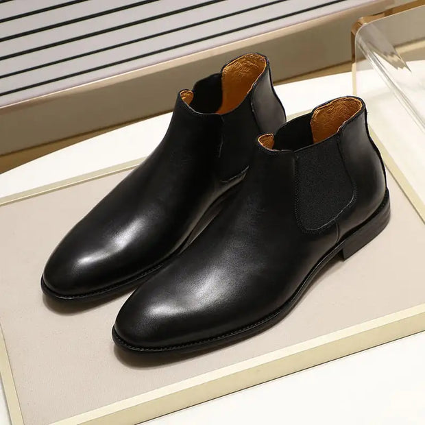 Leather Casual Cowhide Men's Shoes