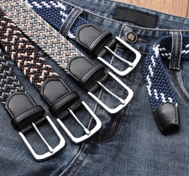 Woven Stretch Belt For Men