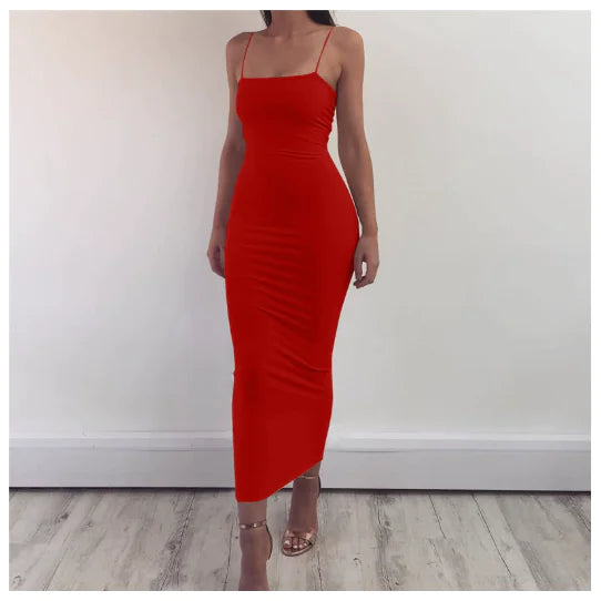 Milk Silk Bandage Dress For Women