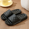 Unisex Soft-Sole Plaid Slippers for Summer