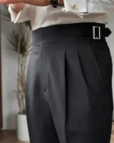 Men's Straight Pants Anti-wrinkle Casual Pants