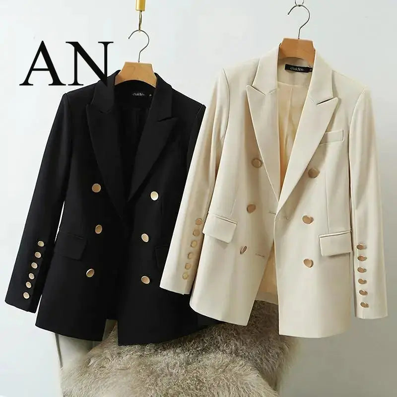Elegant Casual Women's Jacket for Spring & Autumn