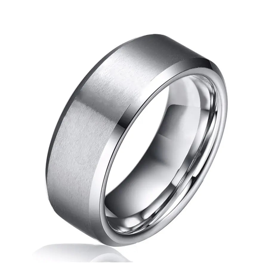Men's Titanium Steel Ring - Simple Design