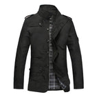 Men's Casual Stand Collar Jacket
