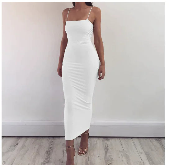 Milk Silk Bandage Dress For Women