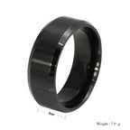 Men's Titanium Steel Ring - Simple Design