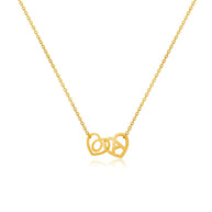 Women’s Heart Initial Pendant Necklace