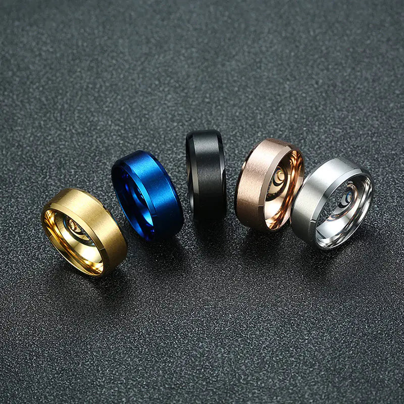 Men's Titanium Steel Ring