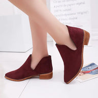 Women's Chunky Heeled Ankle Boots