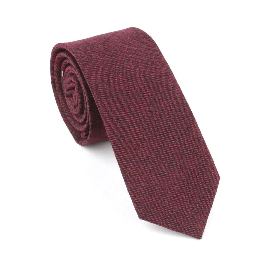 Cotton Striped Narrow Tie for Stylish Casual Wear