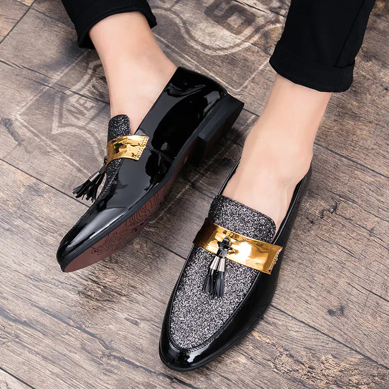 Large Leather Casual Men's Shoes