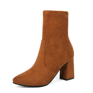Women's Chunky Heel Ankle Boots