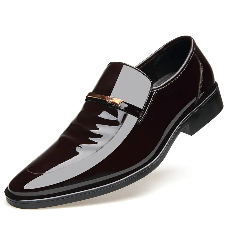 Bright Leather Men's Shoes