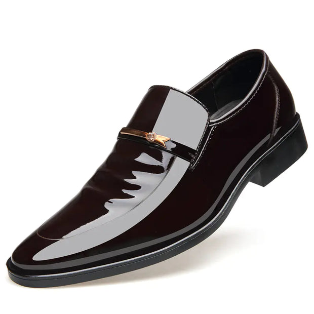 Bright Leather Men's Shoes