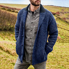 Men's Knit Cardigan Sweater