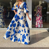Elegant Printed Dress for Women