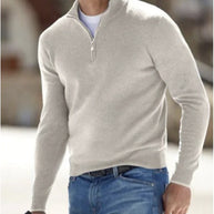 Men's Long-Sleeve Cashmere Undershirt