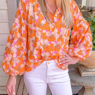 Women's Balloon Sleeve Top