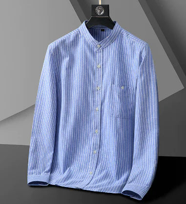 Striped Long Sleeve Shirt For Men