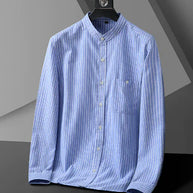 Striped Long Sleeve Shirt For Men