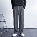 Boys' Slim Fit Solid Color Pants for Spring/Summer