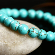 Turquoise Bead Bracelet For Men