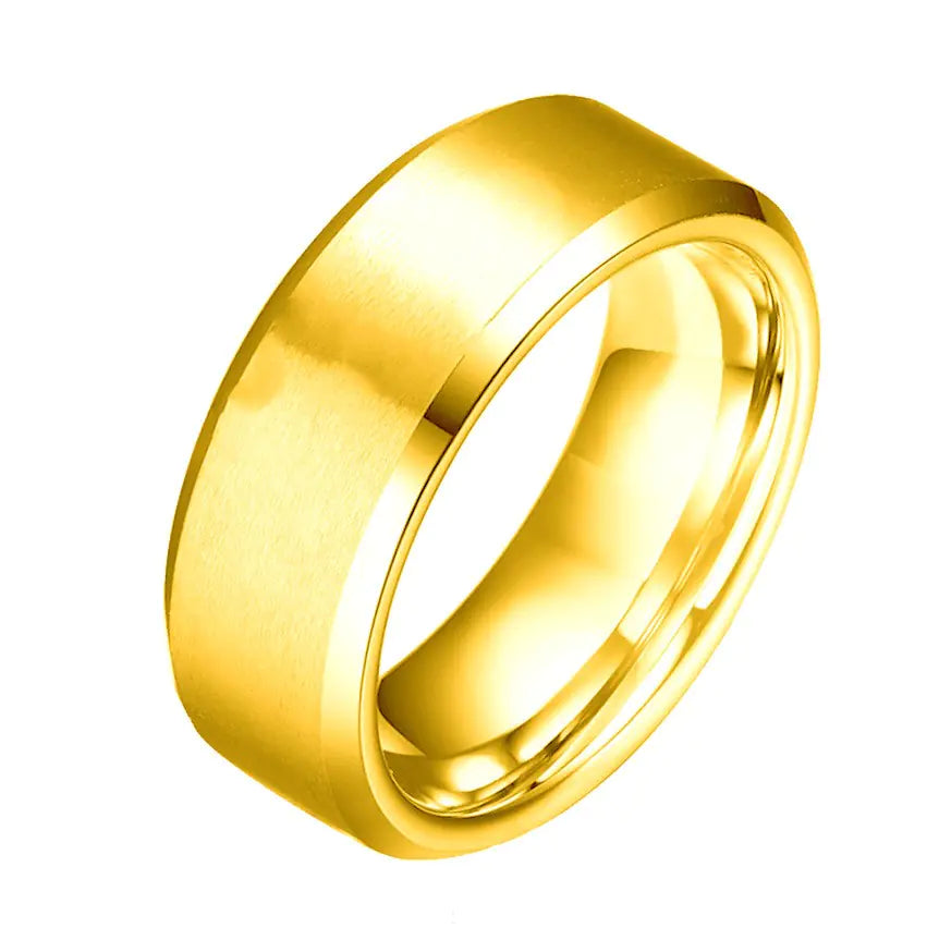 Men's Titanium Steel Ring - Simple Design