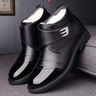High-Top Cashmere Men's Shoes