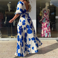 Elegant Printed Dress for Women