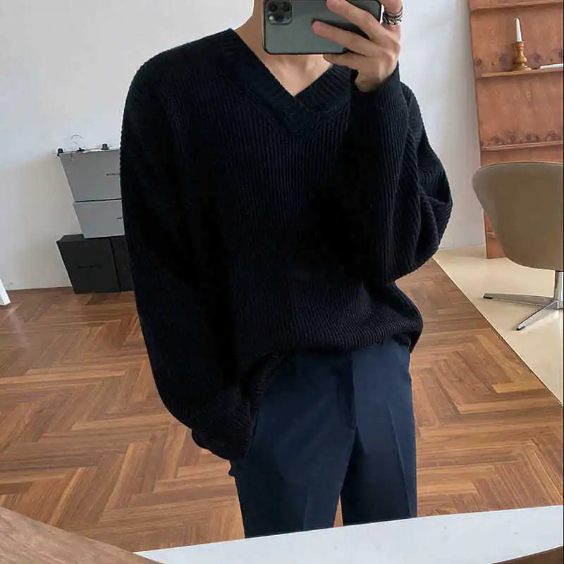 V-neck Sweater for Casual Wear