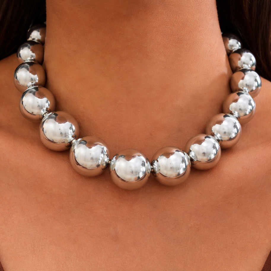 Chunky Gold Necklace for Women