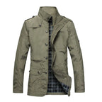 Men's Casual Stand Collar Jacket
