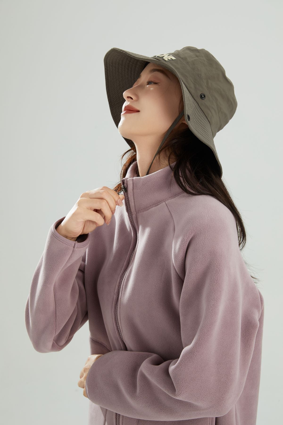 Lambswool Stand Collar Short Cardigan Coat For Women