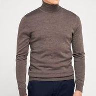 Men's Solid Color Cashmere Sweater