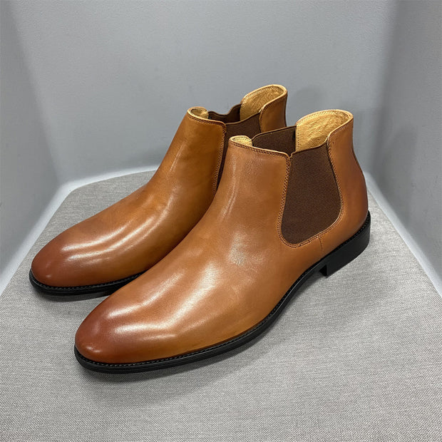 Leather Casual Cowhide Men's Shoes