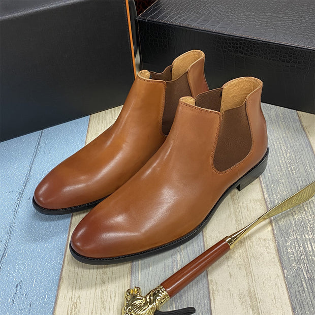 Leather Casual Cowhide Men's Shoes
