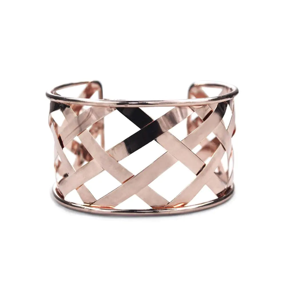 Women's Cuffed Bracelet Rose Gold