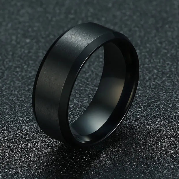 Men's Titanium Steel Ring