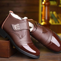 High-Top Cashmere Men's Shoes